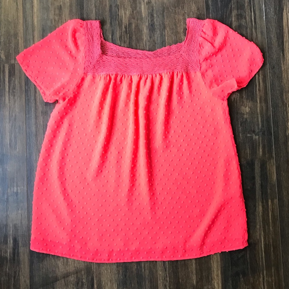 J Crew coral top